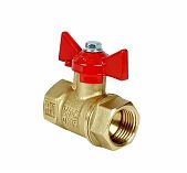 Кран шаровой Valfex Premium с накидной гайкой 3/4", ручка-бабочка (внутр.-внутр.)