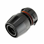 Коннектор-соединитель Amigo 79502 Для шлангов с аквастопом, пластиковый 1/2