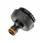 Адаптер Amigo 79508 для крана 1/2-3/4, универсальный, пластик, черный
