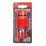 Соединитель для шланга Okinawa 2494, пластик, поворотный, быстросъёмный 1/2"