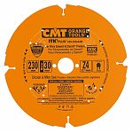 Диск пильный по дереву CMT 230x30x2,4/1,8 мм, Z4, 236.230.04M