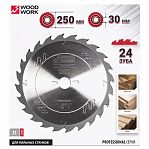 Диск пильный по дереву WOOD WORK 250х30хZ24 31.250.24